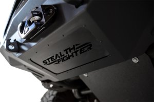 Chevrolet Silverado 3500 Bumper - Front - Addictive Desert Designs - Stealth Fighter - Hammer Black with Satin Black Panels - `20-`27 Chevrolet Silverado 3500 Bumper - Front - Addictive Desert Designs - Stealth Fighter - Hammer Black with Satin Black Panels - `20-`27